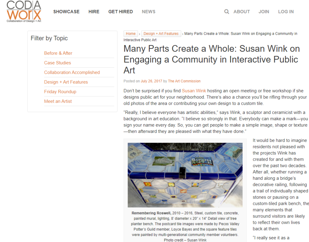 Van Eyck for CODAworx Susan Wink