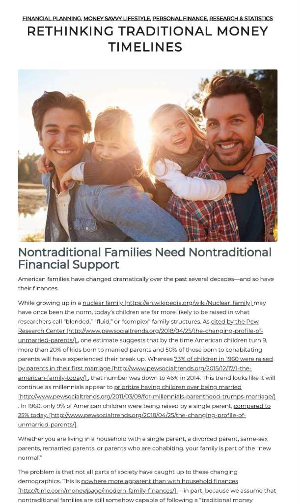 Money Timelines blog post