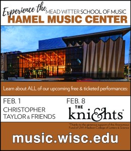 Van Eyck ad for School of Music