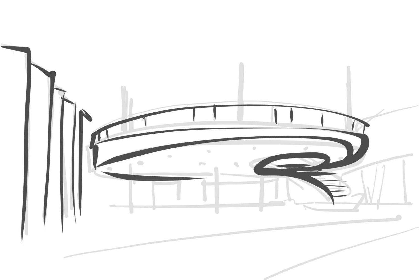 Strong Suit illustration of building lobby