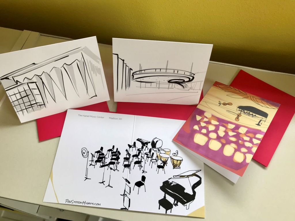 Strong Suit custom note cards