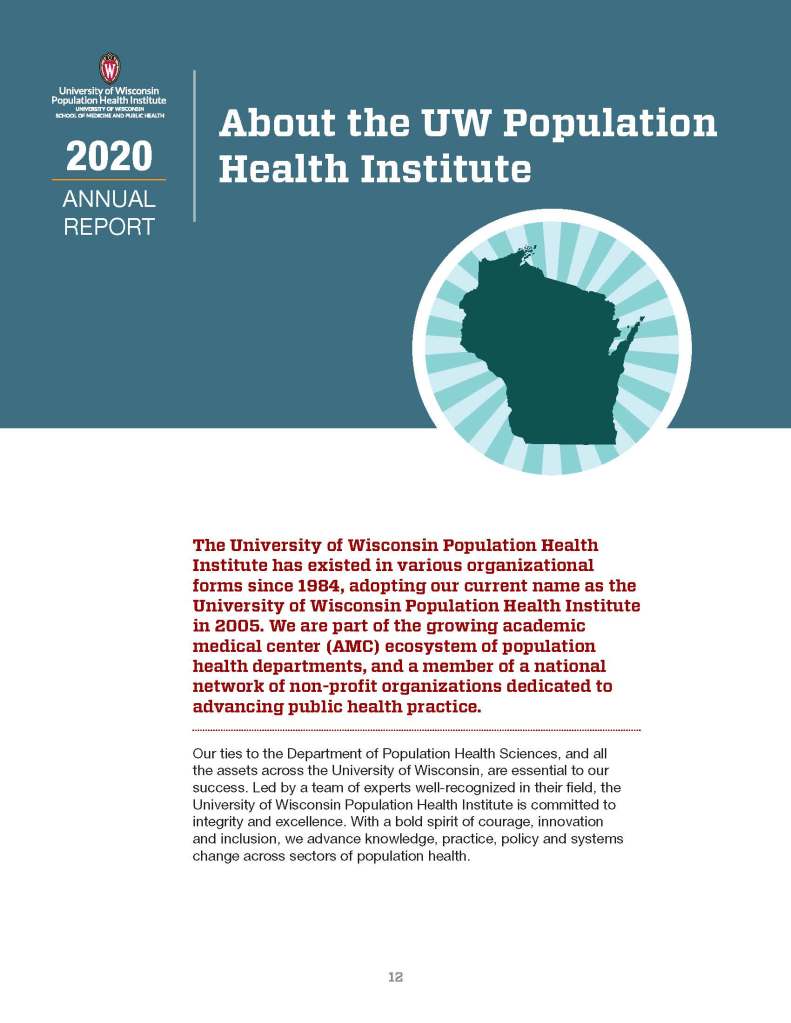 Strong Suit Population Health Annual Report